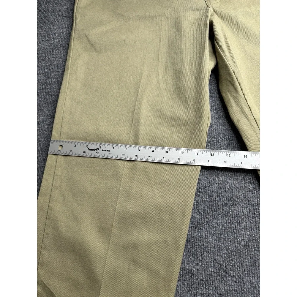 Dickies Men's Original Fit Work Pants Khaki 40x32 Brown
